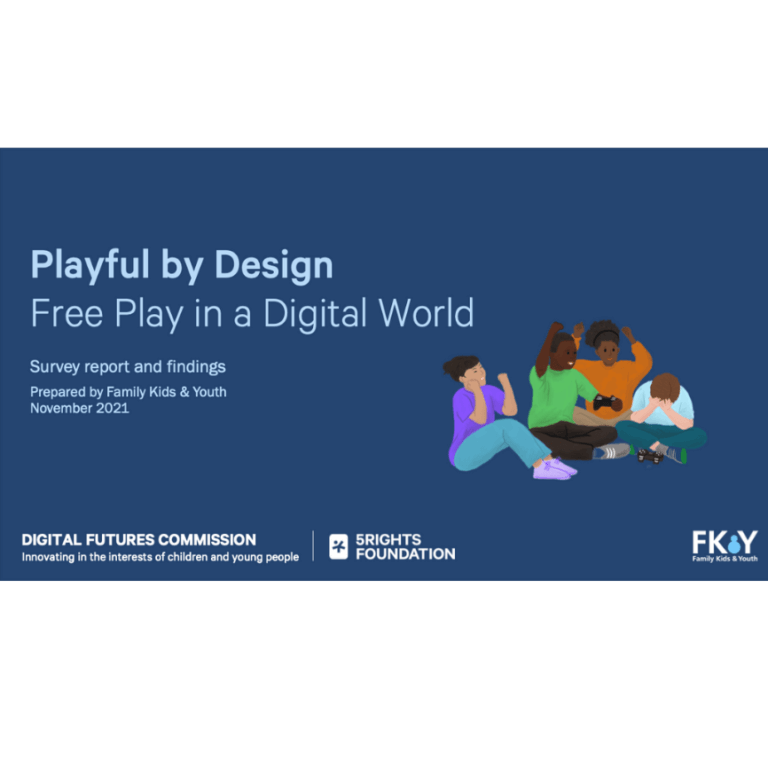 Play in a digital world – 5Rights